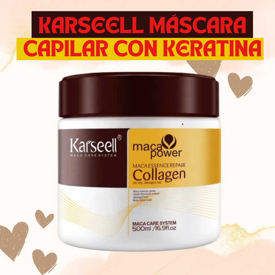 Karseell Tratamiento capilar con colágeno reparación profunda